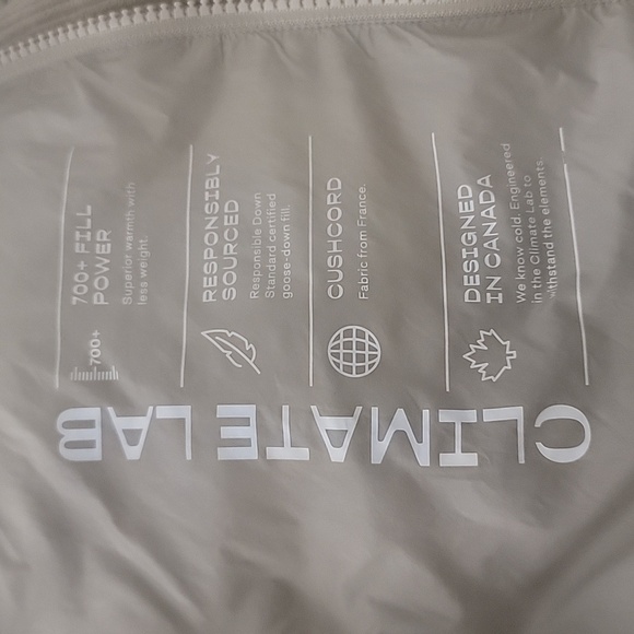 Aritzia The Super Puff French Corduroy Goose Down Jacket in Beige XXS - Picture 8 of 9